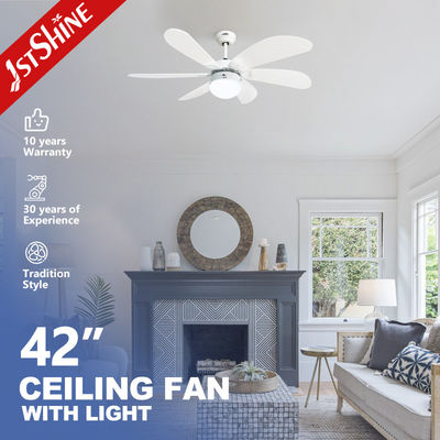 42 pouces MDF réversible lames de lustre ventilateur ventilateur de plafond lumière sans support de l' atténuateur