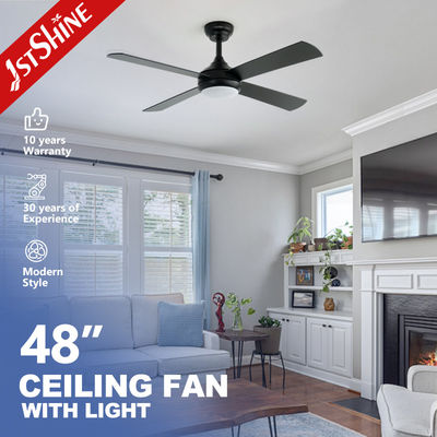Ventilateur de plafond moderne avec moteur léger silencieux Économie d'énergie