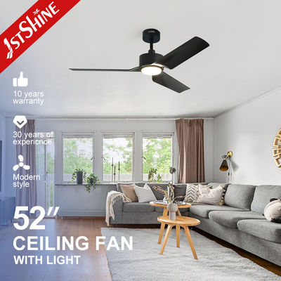 Bon prix 110-240v/50-60Hz Ventilateur de plafond LED de salon avec 3 lames en plastique et moteur en cuivre CC en ligne