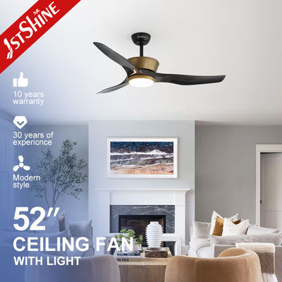 Ventilateur de plafond à LED à distance 64 pouces silencieux moteur à courant continu à grande vitesse