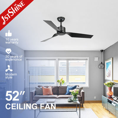 Accueil Noir ABS lames 5 vitesse faible bruit ventilateur de plafond avec télécommande