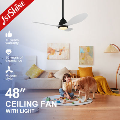 La fan de plafond silencieuse de 110V 240V Dimmable LED avec 3 couleurs changent la lumière