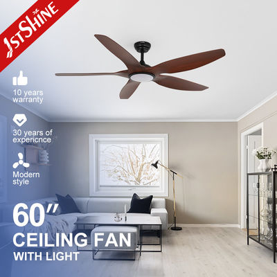 salon Fancy 52 pouces ventilateur de plafond LED ABS lame corps lampe LED refroidisseur d'air
