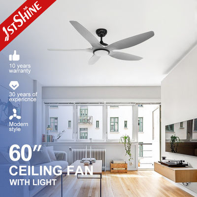 Bon prix 1stshine LED Ventilateur de plafond 6 Support de vitesse du vent réglable Dimmer Oui et taille de lame 60 