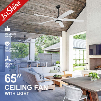 Bon prix Commutateur de commande à distance 65 pouces ventilateur de plafond LED avec 5 lames ABS et support de gradation en ligne
