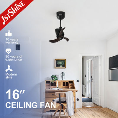 Ventilateur de plafond 1stshine refroidissement par air 120 degrés rotation moteur à courant continu 5 vitesses 16 pouces petit