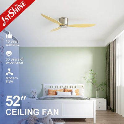 Bon prix Ventilateur de plafond à lames en bois plastique 1stshine avec télécommande et type d'interrupteur personnalisé en ligne