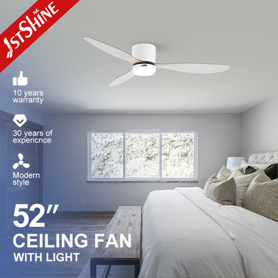 Ventilateur de plafond LED à vent naturel de 52 pouces avec télécommande économisant de l'espace