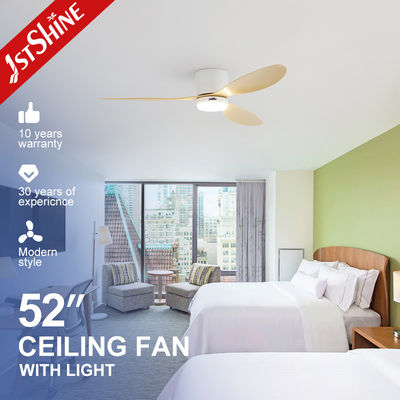 Design moderne 52 pouces 100% DC moteur Smart Home ventilateur de plafond avec lumière de 1stshine