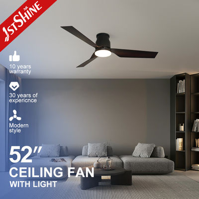 Bon prix 6 Choix de vitesse Lamelles en plastique ventilateur de plafond LED avec monture à écoulement léger et profil bas en ligne