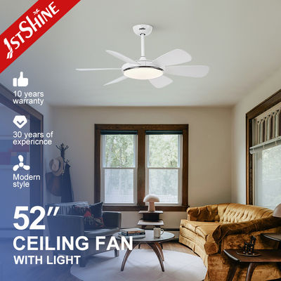 Bon prix 1stshine Moderne à distance en courant continu à 6 lames ventilateur de plafond LED avec lumière et consommation en ligne