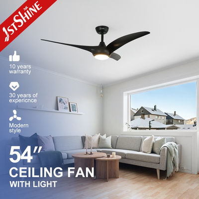 Soutien Ventilateur de plafond à LED faible de style populaire CE CB ETL certifié 3 lames en plastique ABS
