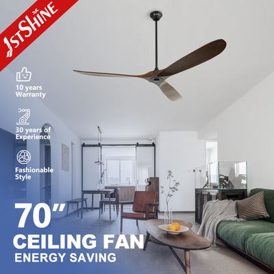 Bon prix Vane rotative quantité 3 70 pouces lames en bois ventilateur de plafond pour grande salle 1stshine en ligne