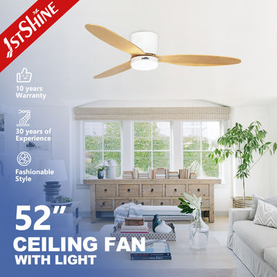 Bon prix 1stshine 52 pouces ventilateur de plafond LED avec lumière et télécommande en ligne