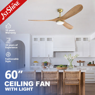 fournisseur ventilateur de plafond 220v haute vitesse noir moderne Bldc moteur bois LED ventilateur de plafond lumière