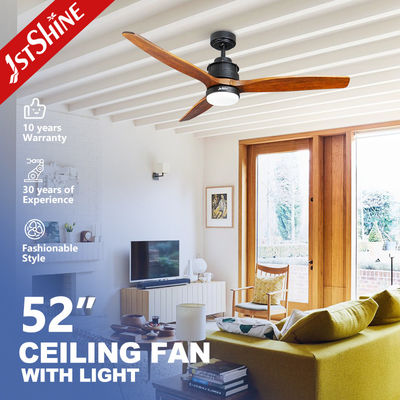 220V économie d'énergie ventilateur de plafond LED à distance 52 pouces 5 choix de vitesse