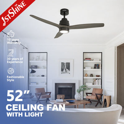 Bon prix 1stshine Ventilateur de plafond intérieur de 52 pouces avec lumière et télécommande 3 lames solides en ligne
