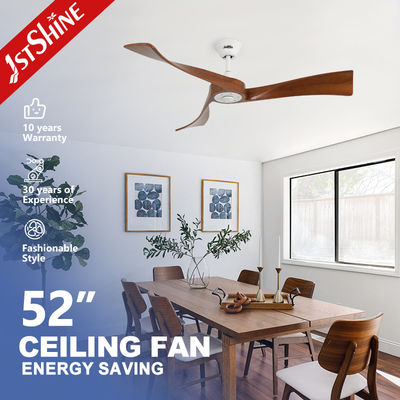 Bon prix 1er ventilateur de plafond électrique 3 lames de bois 5 vitesses Vent naturel style moderne simple en ligne