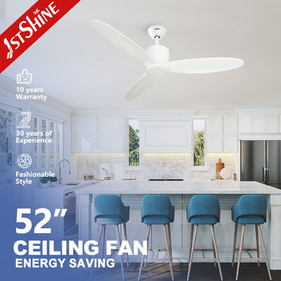 Températeur et anglais fonctionnement 3 lames en bois DC moteur ventilateur de plafond avec télécommande