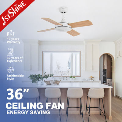 Petit ventilateur de plafond de 36 pouces avec lame en MDF et moteur à courant alternatif pour la maison / bureau / école